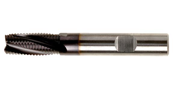 SC roughing cutter HR TiAlN 25° short HB shank T=4 dia. 3 mm