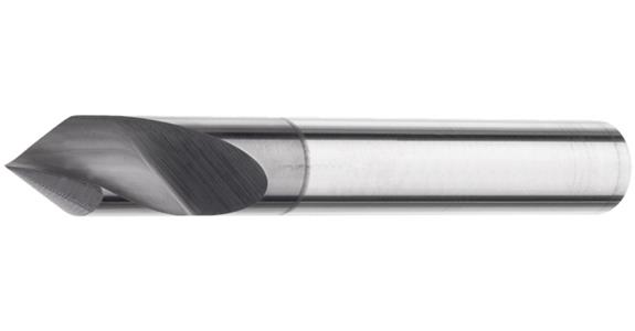 SC engr. cutter 60° dia. 4 mm TiAlN-coated str. shank DIN 6535 HA 1 cut. edge