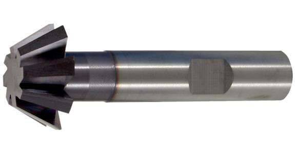 SC angle cutter 60° shape D 8 cttng edges DIN 6535 HB Alcrona L=67 mm di 25 mm
