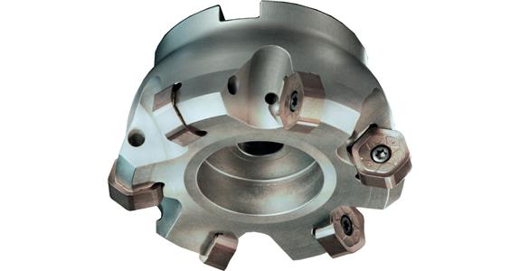Index. ins face milling cutter 45° HNGJ diameter 50 mm 4 teeth