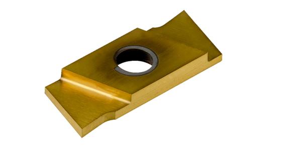 Grooving indexable insert for cat. no. 18137 P25 PVD/TiN 1.3 mm