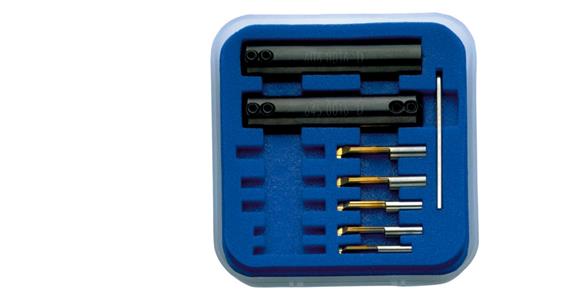 Sada vytahováku mini-otvor 8 ks pravořezné ICS od průměru otvoru 4 mm