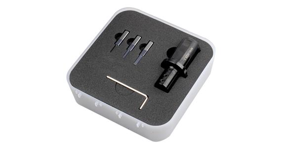 Protlačovací sada NPU, 5 ks, průměr vrtaného otvoru od 6 mm, toleran. třída JS9