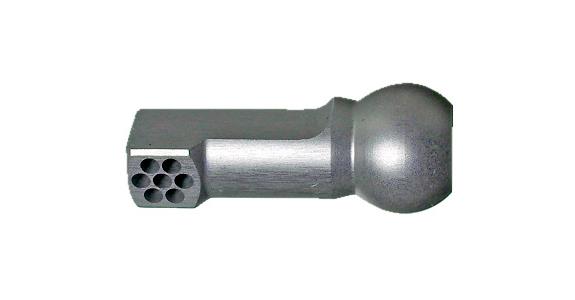 Speciální tryska hliníkové hadice chladicí kapaliny ø 1,8 mm/90° dlouhá