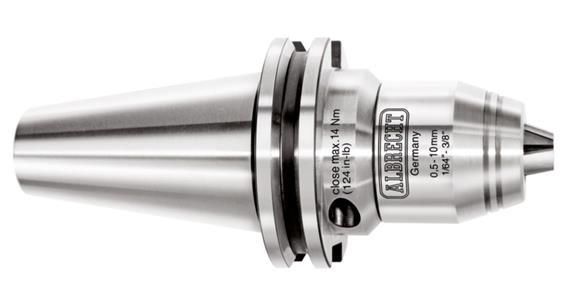 Zkrácené sklíčidlo pro vrták ALBRECHT AKL DIN 69871 AD, SK 40, 0,5–10 mm