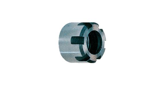 Clamping nut for collet chucks type ER 1-10 mm