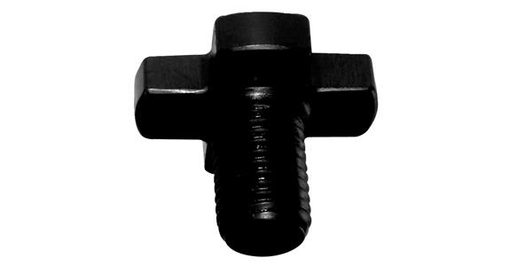 Milling cutter retaining screw DIN 6367 M6 f. mill arbor with pin dia. 13mm