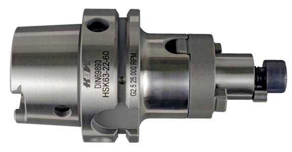 Komb. nástrčný fréz. trn DIN 69893 HSK-A63 G2,5 25 000 ot./min d=27 mm A=60 mm