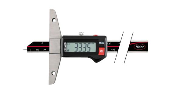 Digital depth calipers MarCal 30 EWRi IP67 MR 300 mm