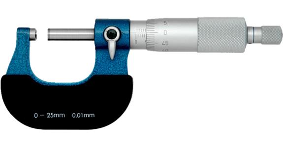 Micrometer with setting gauge carbide 0.5 pitch MR 25-50 mm