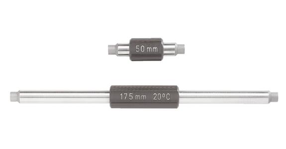 Metric setting dim. DIN 863 parallelism less than or equal to 1µ length 550 mm