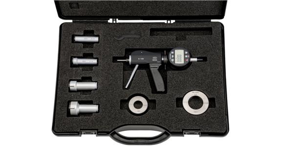 Digital 3-point internal measuring pistol set, Micromar 844 AS MR 6-12 mm