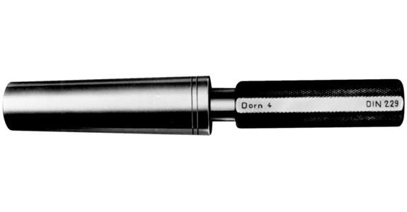 Tapered plug gauge DIN 229 w/o cloth for MK 2, for testing int. + ext. tapers