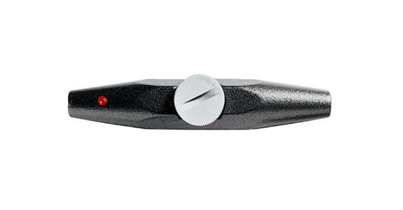 Measuring and test pin holder, plug gauges, clamping range 4.51-6.99 mm