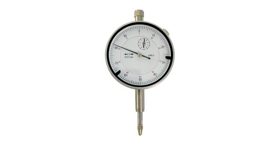 Dial gauge reading 0.01 mm DIN 878 MR 10 mm dia. 58 mm