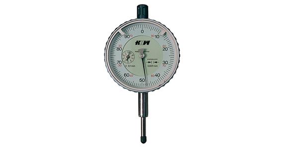 Fine dial gauge read. 0.001 mm accuracy per factory stand. MR 1 mm dia. 40 mm