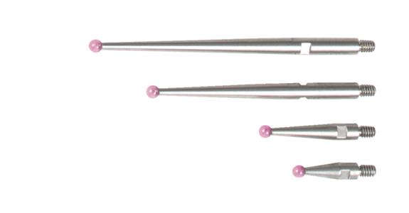 Meas. probe f. lev. gauge probe Rubin ball dia. 2 mm gauge slide length 14.5 mm