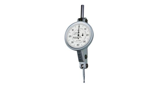 Páčkový úchylkoměr s velkým MR 1,6 mm odečet 0,01 mm, pouzdro ø 37,5 mm
