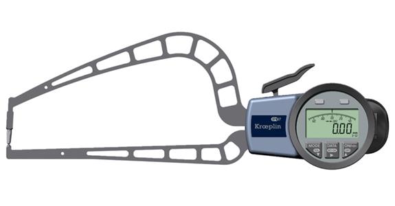 Digitální vnější hmatadlo pro rychlé měření typ K4R50 st. krytí IP67 MR 0-50 mm