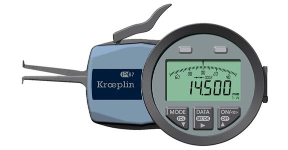 Digital 3-point internal quick probe IP 67 type L107P3 measuring range 7-14 mm