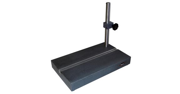 Measuring stand 300mm with base plate and T-groove ST-G f. cat.no. 33932 101-301