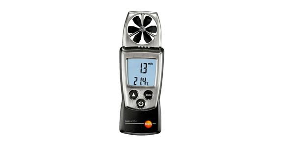 Vane anemometer TESTO 410-1 MR 0.4-20 m/s, -10 to +50°C