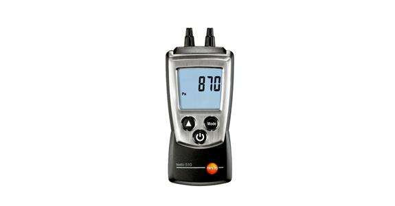 Measuring instrument f. diff. pressure TESTO 510-1 MR 0-100hPa, res. 0.01hPa