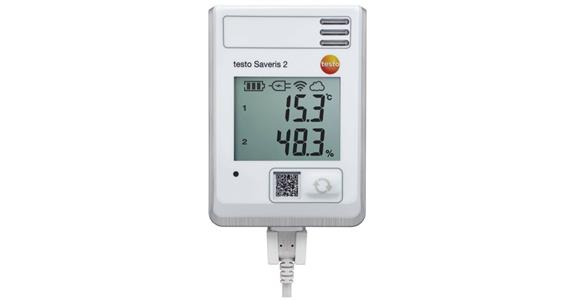 Wireless data logger TESTO Saveris 2-H1 measuring range -30 to +50°C IP30
