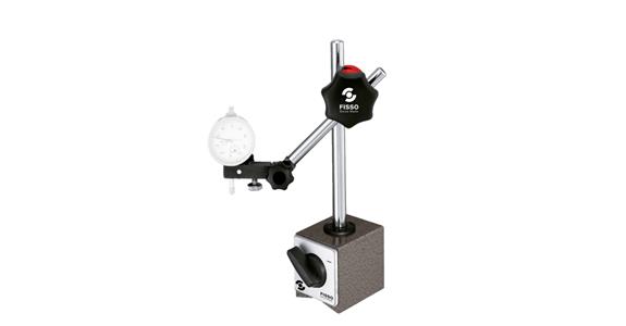 Magnetic meas stand total height=277 mm, transverse arm 8x75, adh. force 300 N