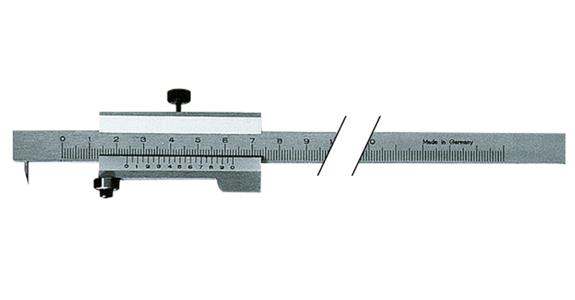 Precision marking gauge with locking screw MR 200 mm reading 0.01 mm
