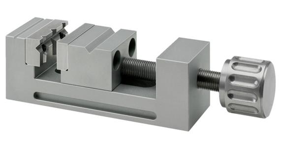 Mini precision vice 35 mm jaw width stainless steel