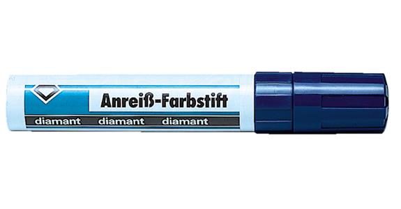 Marker pen blue quick-drying
