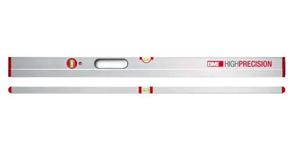 Aluminium spirit level HIGHPRECISION length 2000 mm 5x better readability