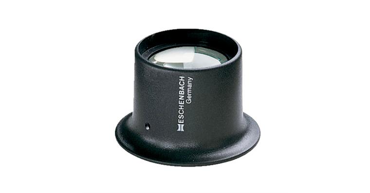 1039220303 Hodinářská lupa Eschenbach, zvětšení 10x, průměr čočky 25 mm