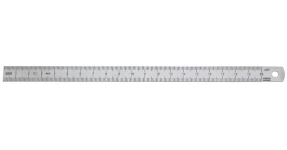 Flexible scale division 1/1 mm EG acc. II rust-proof L=2000 mm