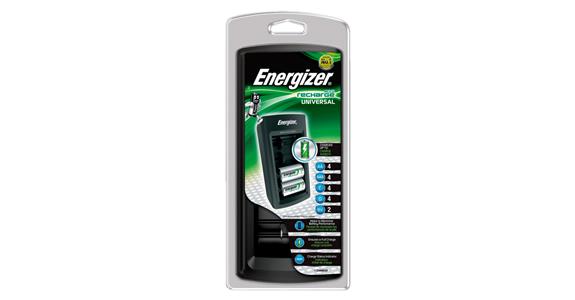 Universal charger LCD for AA, AAA, C, D, 9 V batteries