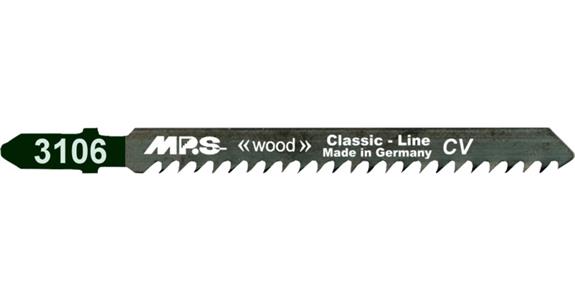 WS steel jigsaw blade for wood pack=5 pcs effective length 75 mm 8 tpi