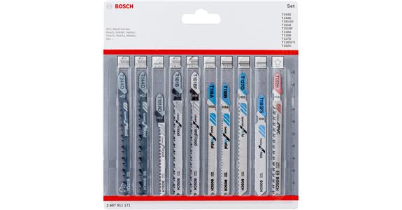 Jigsaw blade set 10 pieces All in One