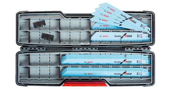 Sabre saw/reciprocating saw blade set Topseller in Tough Box 20 pieces