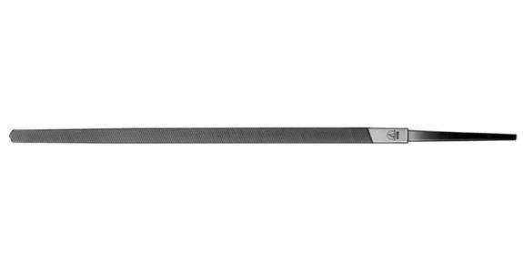 Square engineer's file DIN 7261 D length 100 mm cut 1