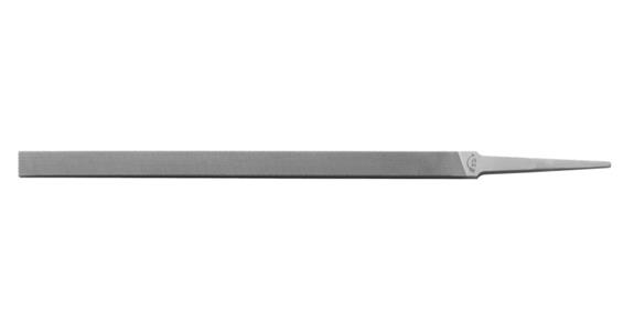 Přesné pilníky DICK se stopkou, 200 mm, sek 1, úzké
