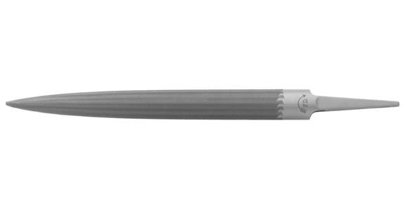 Přesné půlkulaté pilníky DICK, 150 mm, sek 2, standardní tvar