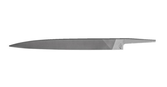 Přesné nožové pilníky DICK, 200 mm, sek 1