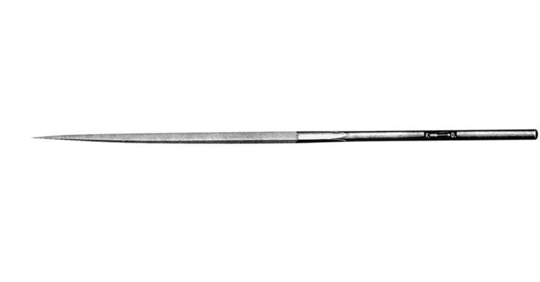 1041586103 Přesný jehlový pilník, čtvercový, délka 200 mm, sek 1