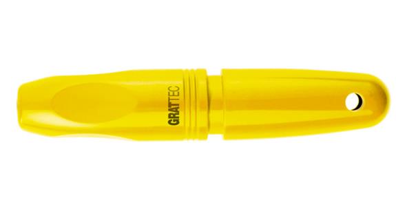 Tool handle with spring collet and knob clamping, clamping range 2.2-4.5 mm