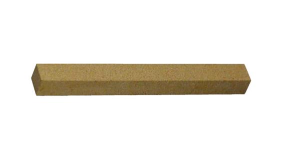 Corundum grinding file, square, fine grit, 150x13 mm