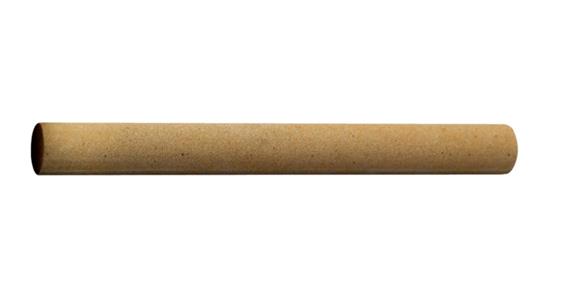 Corundum grinding file, round, fine grit, 100x10 mm