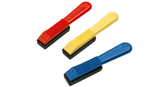 Macolaepp hand lapping tool with plastic handle G360-50µm coating 60x20x10mm