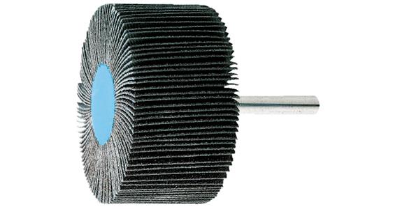 Grinding flaps silicon carbide ISO 3919 30x10 mm shank dia. 6 mm grit 80
