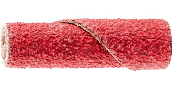 Sanding rolls tapered ceramic abrasive grain (CER) diameter 6x25 mm G60